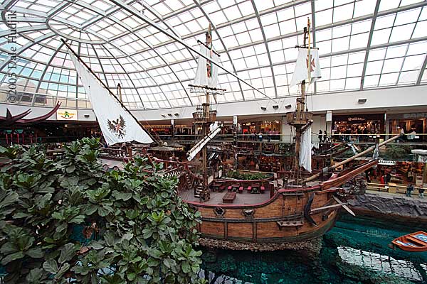 Replica of the Santa Maria in West Edmonton Mall