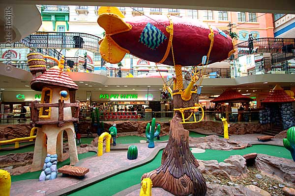 Miniature Golf at West Edmonton Mall 