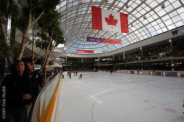 Skating Rink at West Edmonton Mall