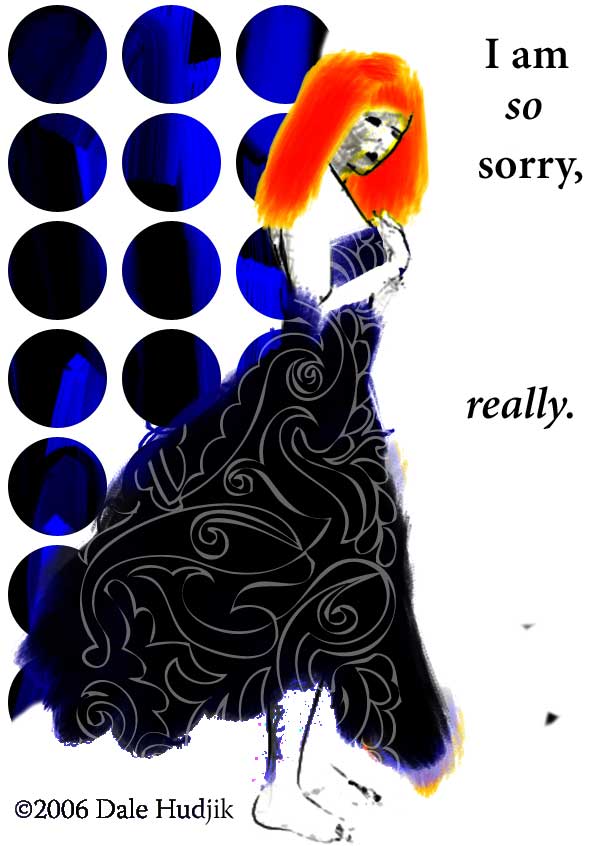 A Lady Who is Sorry