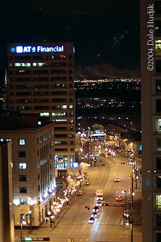 jasper street at night