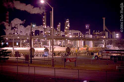 oil refinery