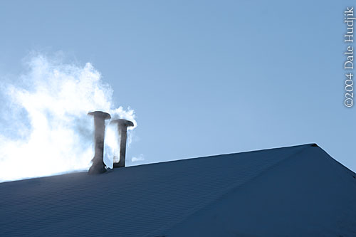 Snowy Chimney