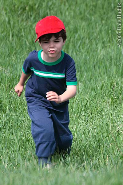 Boy Running