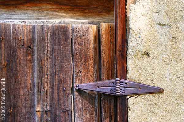 Door on Abandoned House