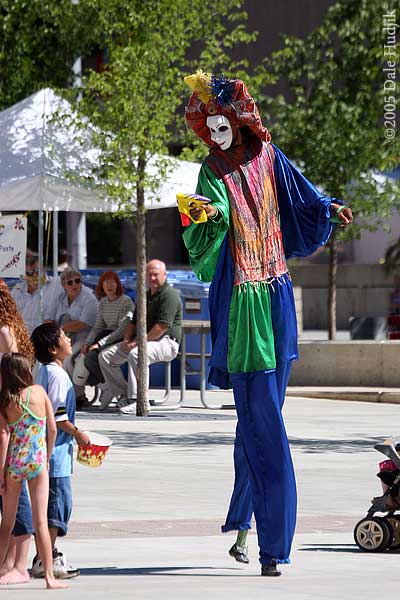 Man on Stilts