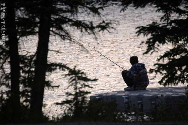 Boy Fishing